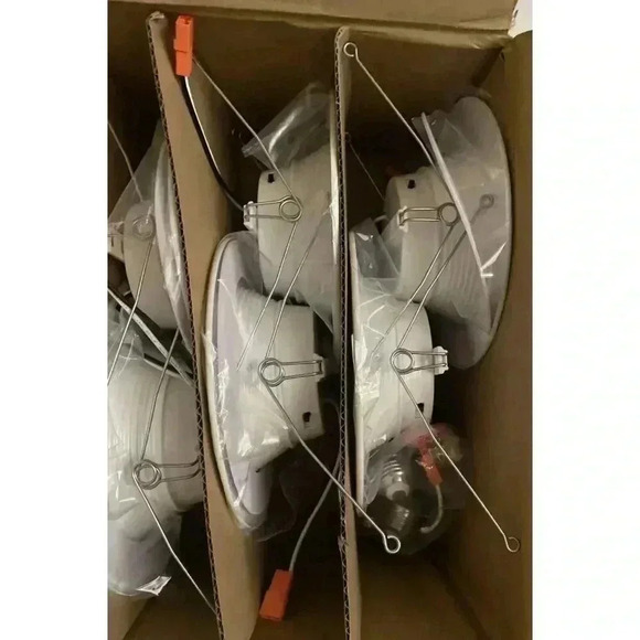 6” 5CCT Retrofit Baffle Trim Downlights 12-pack - Picture 11 of 14